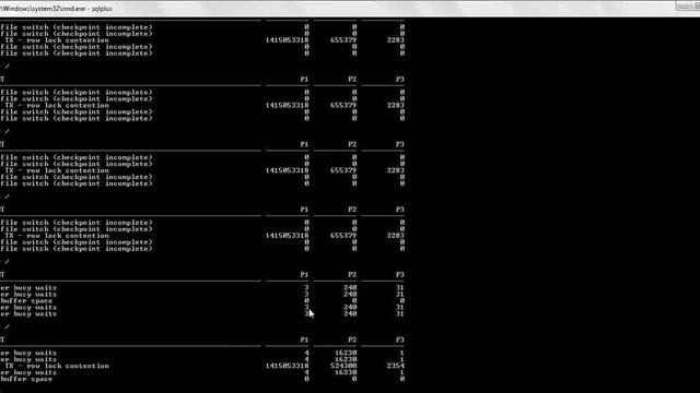 Buffer Busy Waits - Oracle смотреть онлайн