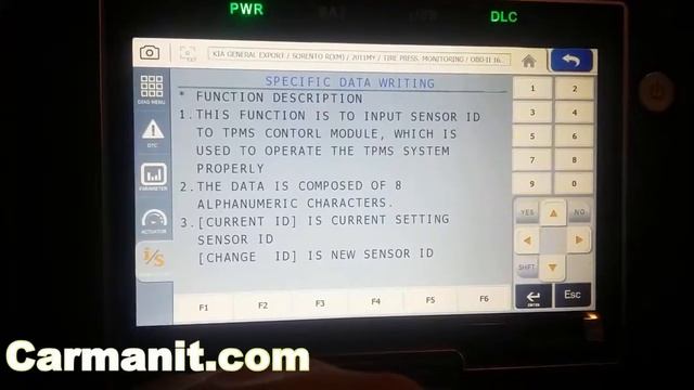 TPMS KIA SORENTO XM ENG смотреть онлайн