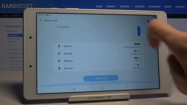 How to Speed Up SAMSUNG Galaxy Tab A 8.0’’ - Optimization смотреть онлайн