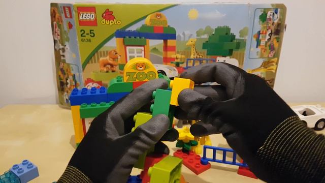 Toys rewiev Lego Duplo zoo playset 6136 happy factory смотреть онлайн