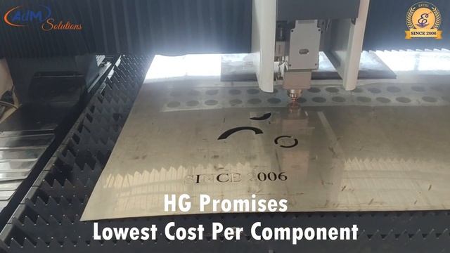CNC Fiber Laser Cutting Machine I Excel Earthling, Kerala I HG Tech I Installed by AdM Solutions I смотреть онлайн
