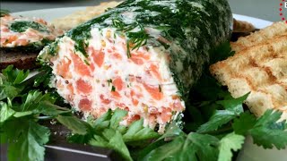 Отличная закуска на любой случай. Бутербродное масло с красной рыбой. смотреть онлайн