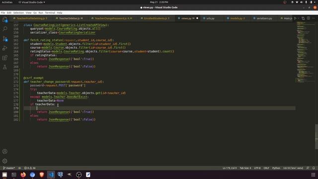 Django ReactJs LMS #55 | Teacher Dasboard | Change password and logout смотреть онлайн