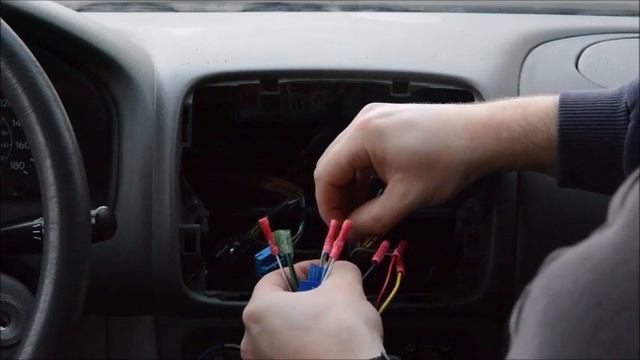 Toyota Corolla Radio Installation 1998 - 2002