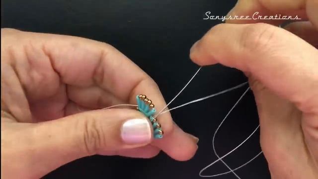 Bugle Vine Bracelet 2 || DIY Beaded Bracelet || How to make Beaded Bracelet смотреть онлайн