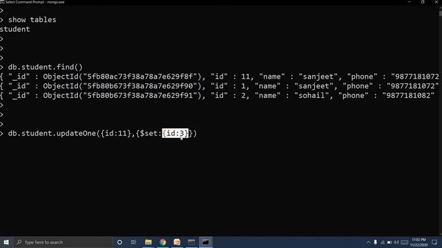 #7 MongoDB Update Documents смотреть онлайн