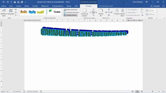 Curso de Word 2016 - #39 WordArt смотреть онлайн