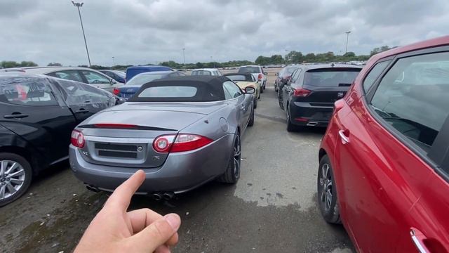 Copart Salvage Yard Walk Around Caterham 7 C63 AMG Hybrid Porsche Tesla EV смотреть онлайн