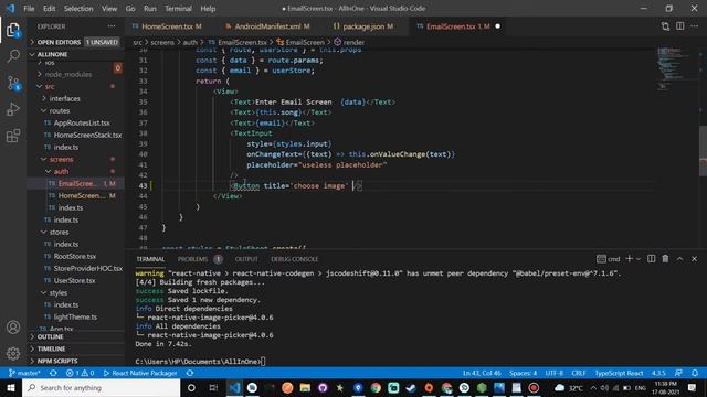 How to pick the image from gallery in react native in Hindi || pick the image from gallery in reac смотреть онлайн