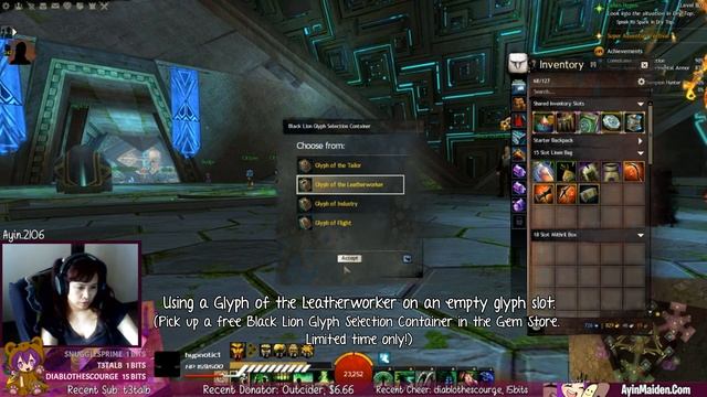 Guild Wars 2 - New Gathering Tools Glyph System смотреть онлайн