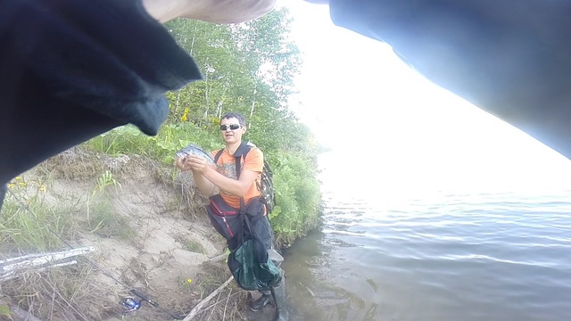 Graphiteleader Rivolta 6112L. Вываживание окуня.