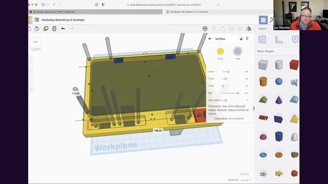 Remoticon 2021 // Jay Doscher Proves Tinkercad Isn't Just for Kids смотреть онлайн