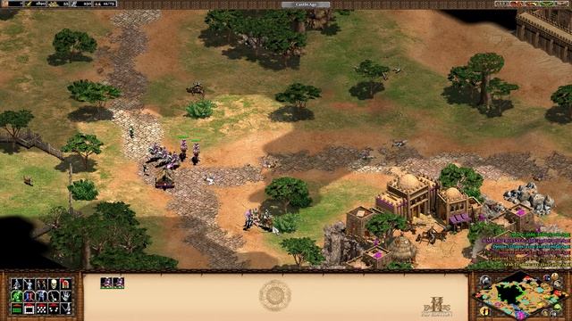 Age of Empires II HD: The African Kingdoms Let`s Play Mali part 3 Djeriba Gold смотреть онлайн
