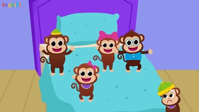 Hickory Dickory Dock ?️ Elephant Jumps on the Clock ? Youkids Nursery Rhymes смотреть онлайн