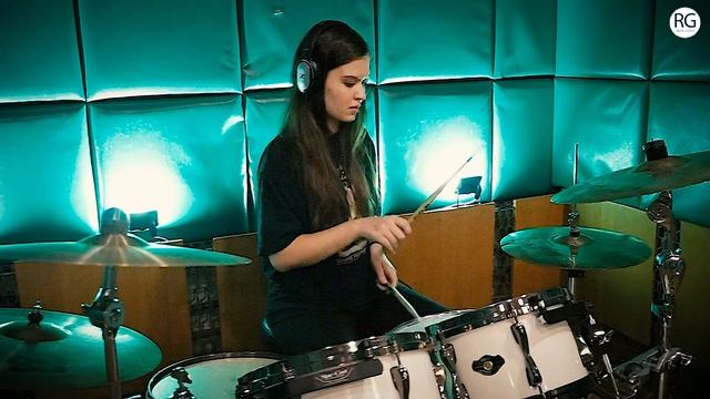 Школа барабанов в Красноярске - Наталья Боровская - Rammstein - Engel смотреть онлайн