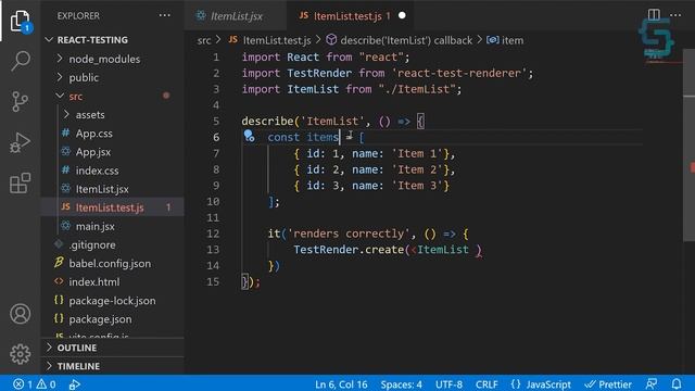 How to test React Application #23 React Course смотреть онлайн