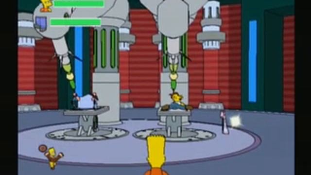 The Simpsons Game- Stage 9: Invasion of the Yokel Sntchers смотреть онлайн