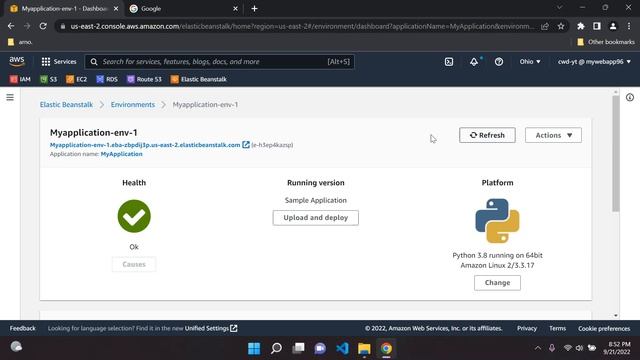 Deploy a sample application with Elastic Beanstalk | AWS fundamentals - Part 25 смотреть онлайн