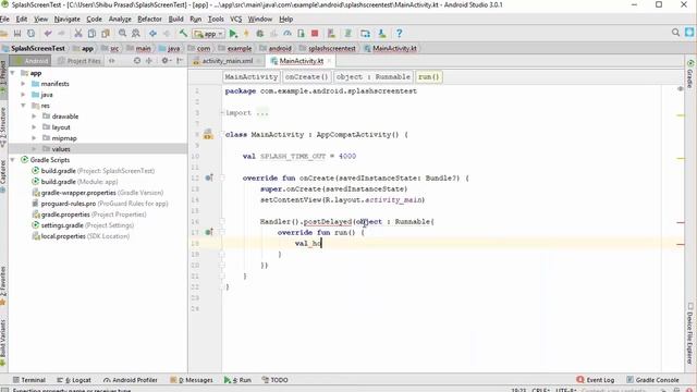 Splash Screen in Android App | Android Studio 3.0.1 | Kotlin | 2018 смотреть онлайн