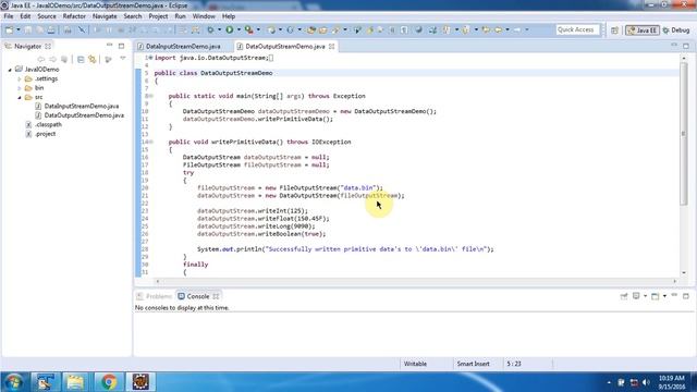 What is DataInputStream in Java? | Java IO | Java Tutorial смотреть онлайн