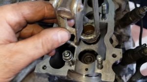 Nissan Sunny 1,7D погнуло клапана ГРМ метки