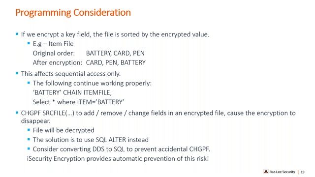 [WEBINAR] Field Encryption for IBM i Shops by Raz-Lee Security смотреть онлайн