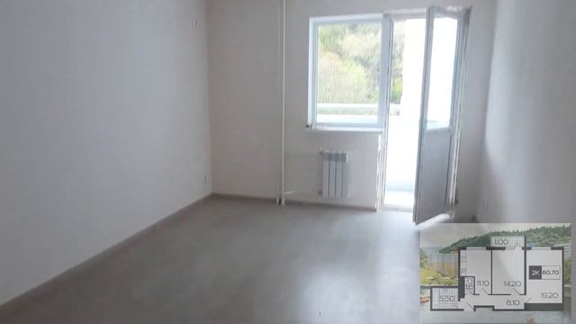 Обзор 2 комн квартиры в Сочи ЖК "Министерские озера" смотреть онлайн