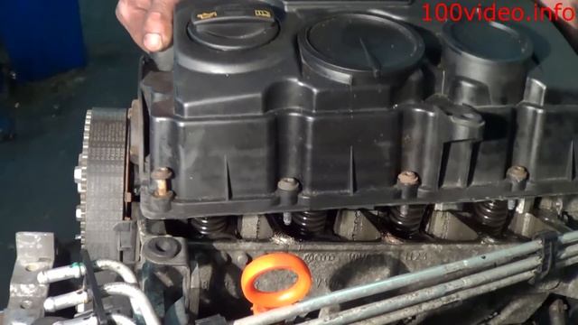 vw caddy 1.9 снятие клапанной крышки смотреть онлайн