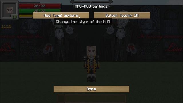 RPG HUD | Minecraft Mod Showcase