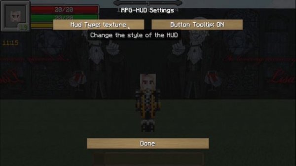 RPG HUD | Minecraft Mod Showcase