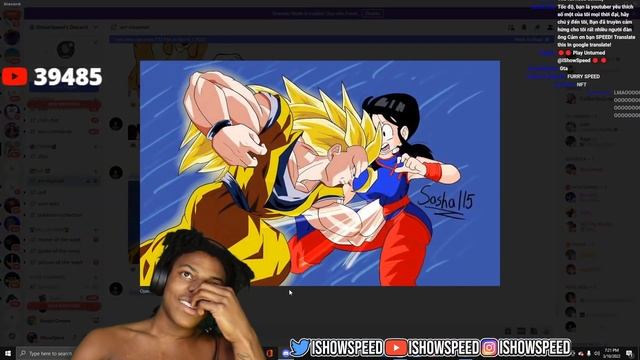 IShowSpeed Gets Mad At Fan Art ?