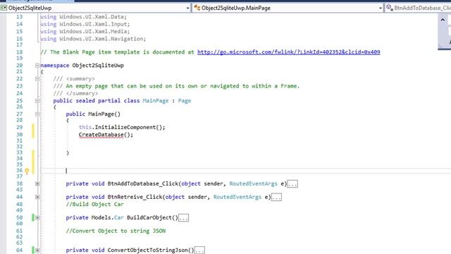 Saving Objects to SQLite in a windows 10 app using c# pt 2 смотреть онлайн