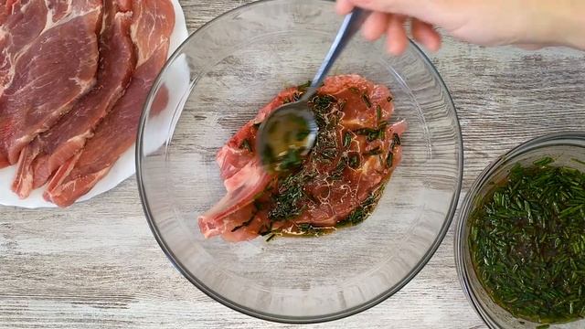 Маринуй мясо по-новому! Свинина маринованная в соевом соусе с апельсином /Chuletas de cerdo adobada смотреть онлайн