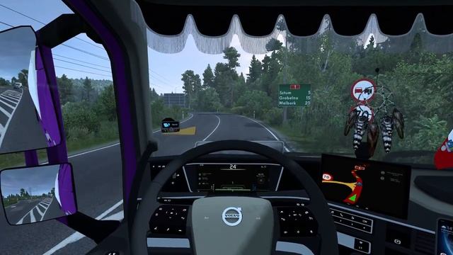 [TS-PC] ETS2 4K | POMEZANIA EA | NEW VOLVO FH 540 | LINKI - BIAŁA GÓRA смотреть онлайн