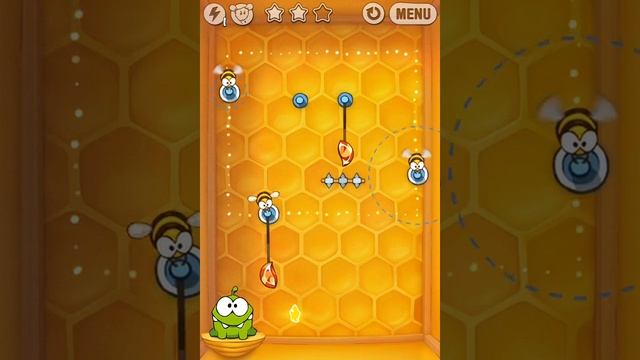 Cut the Rope Buzz Box Level 25 Walkthrough смотреть онлайн