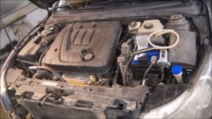 Chevrolet Cruze I (дорест) установка пневмосигнала