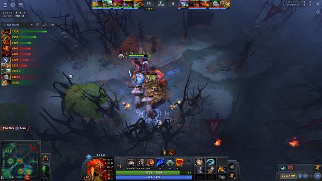 Doom Dota 2 7.32 Gameplay T1.Kuku with 1000 GPM and Refresher - Shivas #dota2 #dota2gameplay смотреть онлайн
