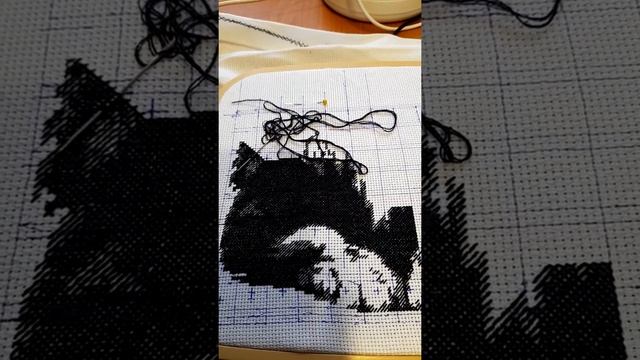 #2 Лев по перенабору Золотое Руно. вышито 32% смотреть онлайн