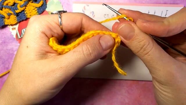 Виды столбиков с накидом и способы их вязания. смотреть онлайн