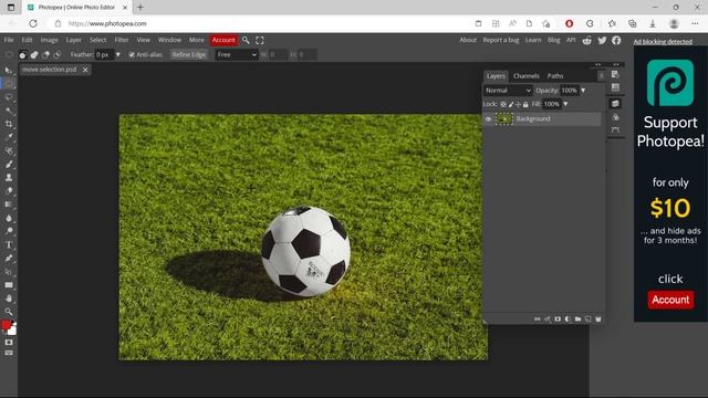 Photopea How To Add Blur смотреть онлайн