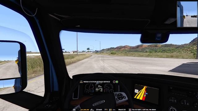American Truck Simulator : Roswell (NM) ▶ Kamloops (BC) смотреть онлайн