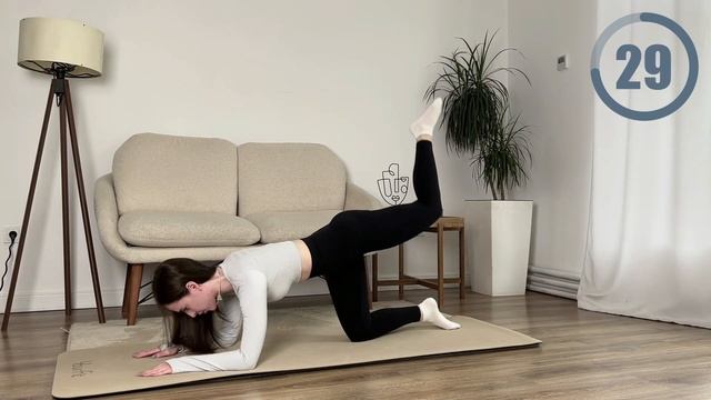 10 МИНУТ|ПИЛАТЕС ягодицы //пилатес тренировка на ягодицы// без оборудования// ягодицы дома смотреть онлайн