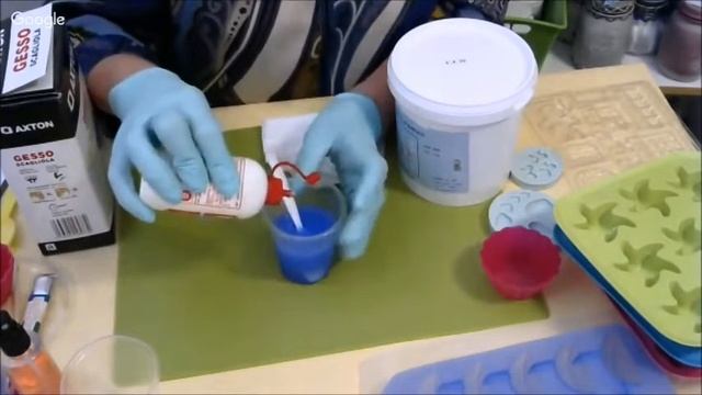 Изготовление гипсовых отливок ( отрывок из мастер-класса). смотреть онлайн