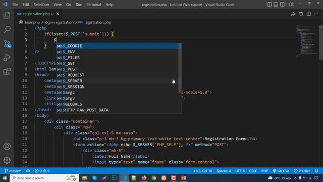 Login And Registration Form Using PHP & MySQL | Part 1 смотреть онлайн