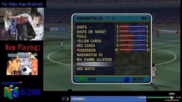 Mia Hamm Soccer 64 Part 1 -The Nintendo 64 Chronicles 6/296 смотреть онлайн