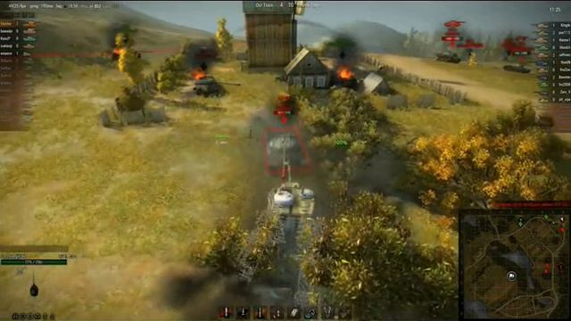 Stenny Smashing 2 IS-3's in a KV-5 смотреть онлайн