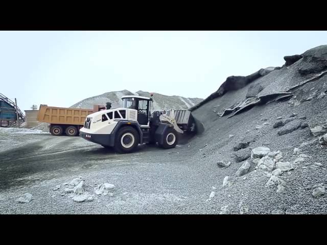 Фронтальный погрузчик РМ Терекс TL 150 смотреть онлайн