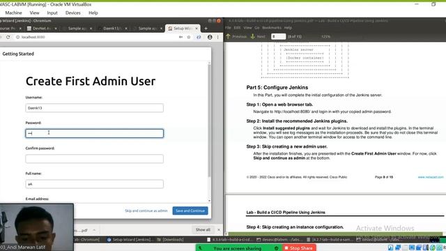 6.3.6 Lab - Build a CI-CD Pipeline Using Jenkins смотреть онлайн