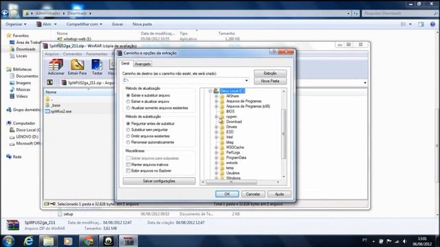 Instalando Cygwin e Splitfus смотреть онлайн