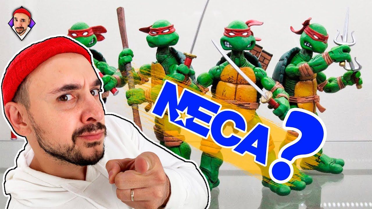 NECA TMNT Unboxing: Spidey And Rob Review Donatello And Raphael!